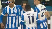 Goal by Brighton and Hove Albion