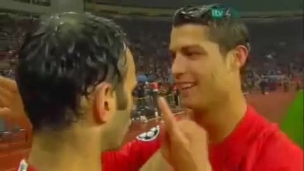 Интервю с Cristiano Ronaldo 