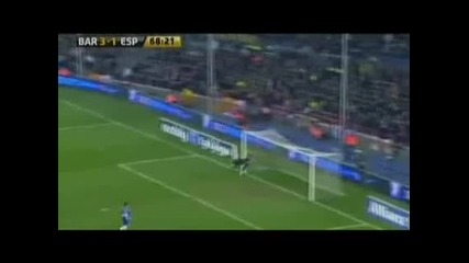 Барселона - Еспаньол 3:2 Всички Голове