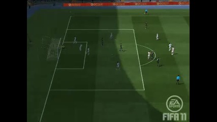 Брилянтен пряк свободен на Роналдо - Fifa 11 