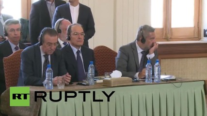 Iran: FM Zarif and Spanish counterpart want peaceful resolution in Syria