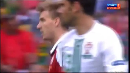 Спектакъл На Евро 2012 Португалия-дания 3-2