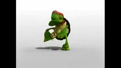 пародия на газолина - луда костенурка