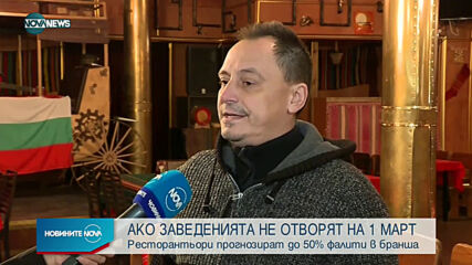 Новините на NOVA NEWS (15.02.2021 - 22:00)
