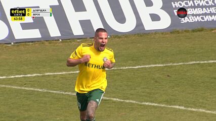 Goal by PFC Dobrudzha 1919 Dobrich