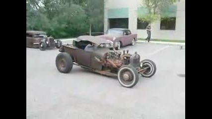 Greg Baum 1919 Rat Rod Вади Голям Огьн!!!!