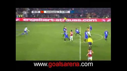 Галатасарай 2:0 Хамбургер Милан Барош