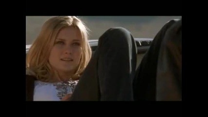 Connor and Heaven (vincent Kartheiser and Kirsten Dunst in Luckytown)