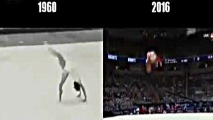 Олимпийската гимнастика преди и сега