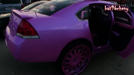 Outrageous Pink Impala Ss on Forgiato 26's - 1080p Hd