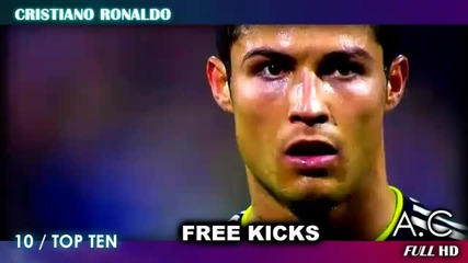 Cristiano Ronaldo Top 10 Free Kicks 2010 - 2011 [full Hd]