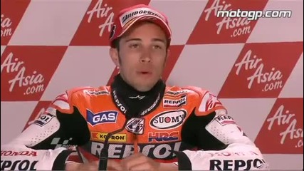 Dovizioso interview after the Great Britain Gp 