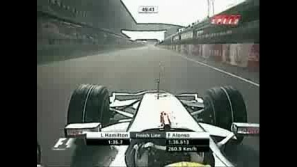 Lewis Hamilton In Shanghai 2007