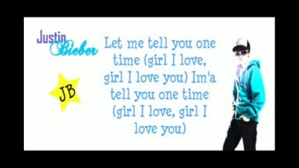 Justin Bieber - One time • Lyrics •