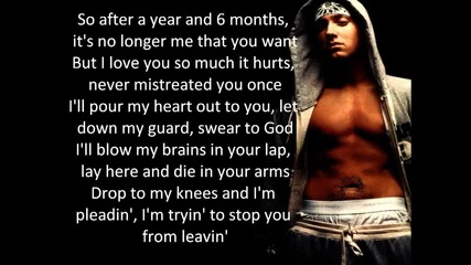 Eminem - Space Bound (lyrics)