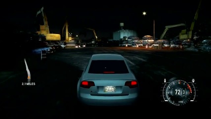 Need For Speed: The Run - Escape The Mob Gameplay [720p]
