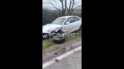 Тежка катастрофа с четирима пострадали затвори пътя Русе-Велико Търново