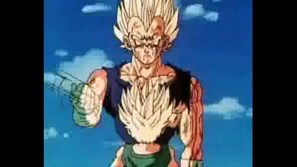 Drgon Ball Z Vegeta Hits Trunks 