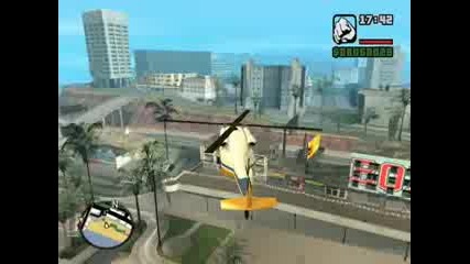 Gta:san Andreas Run By Helicopter