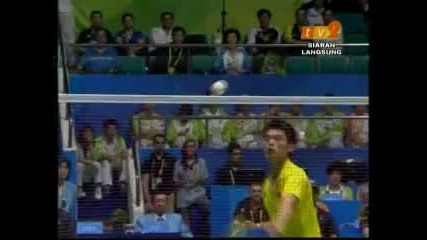 Badminton - Final - Lee Chong Wei vs Lin Dan - Part 2 