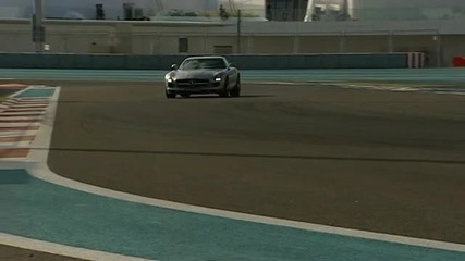 Nico Rosberg & Mercedes Sls Amg - Yas Marina Circuit, Abu Dhabi 