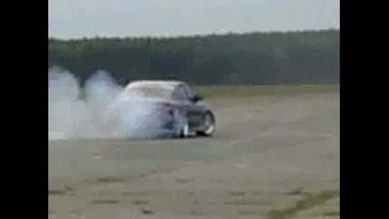 Bmw E34 M5 1200bhp Burnout