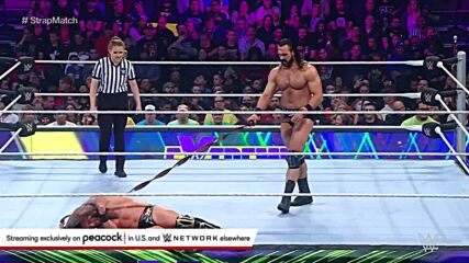 Drew McIntyre whips Karrion Kross: WWE Extreme Rules 2022 (WWE Network Exclusive)