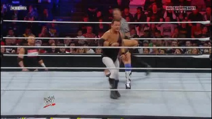 [hq] Wwe Elemination Chamber 2011: The Miz (c) (with Alex Riley) Vs. Jerry Lawler {част 1/2}