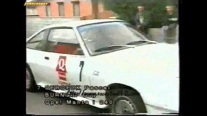 Opel Manta i240 - Claudy Desoil Rally 1998
