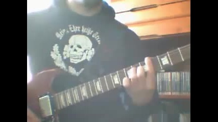 Hail Combat 18 - weisse wolfe ( cover guitar )