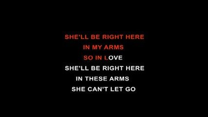 Him - Right Here In My Arms Karaoke
