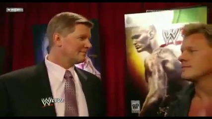 Wwe: Raw - Jericho & Laurinaitis Backstage!