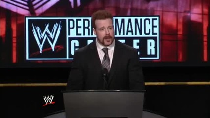 Sheamus speaks at the Wwe Performance Center opening day press conference