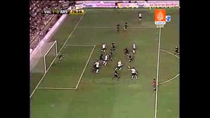 Валенсия - Арсенал 2:0