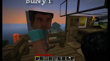 Minecraft [ оцеляване на остров ]