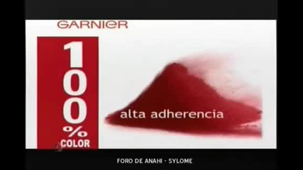 Dulce Maria - Comercial Garnier 100% Color (rojos Prendidos) 