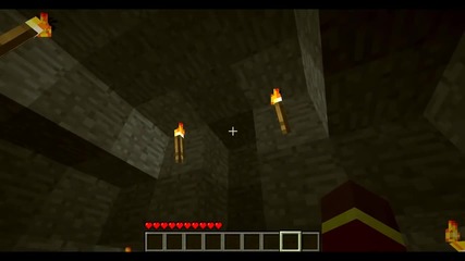 #3 Minecraft Piston Cave Къща