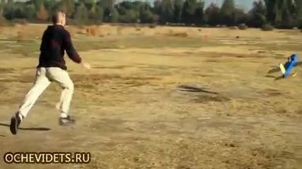 Катеричка открадна самолет-смях