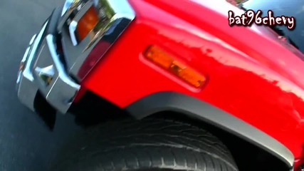 Red Hummer H2 on 32 Dub Bandito Wheels - 1080p Hd