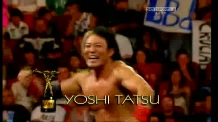 Tiffany & Tedy Long награждават новобранеца на годината | Raw Slammy Awards 14/12/09 | 
