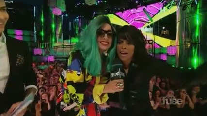 New! Lady Gaga Mmva 2011 - International video of the year ~ Speech