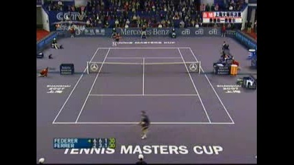 Federer Vs Ferrer - Shangai 07 Pt 8