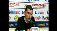 Александър Попов за ситуацията в ЦСКА: Пестим от всичко