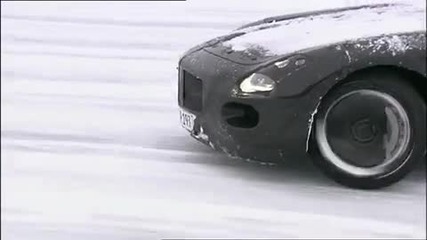 Mercedes-benz Sls Amg Winter Testing