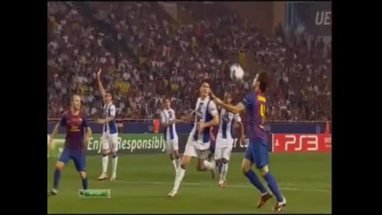 Барселона срещу Фк Порто 2-0, гол на Сеск Фабрегас