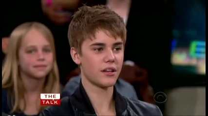Justin Bieber гостува в The Talk [ част 3 ]