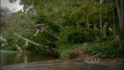 Vampire Diaries 3x02 _ The Hybrid _ #10 Elena gives Alaric John's ring for protection