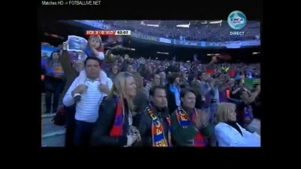 Barca 4:0 Real Valladolid Гол на Меси 