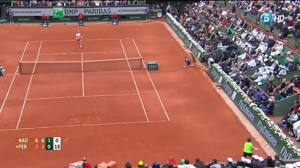 Nadal vs Ferrer - Roland Garros 2013 - Hot Shot [6]
