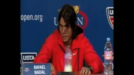 Us Open Rafael Nadal Press Conference 9.03.08